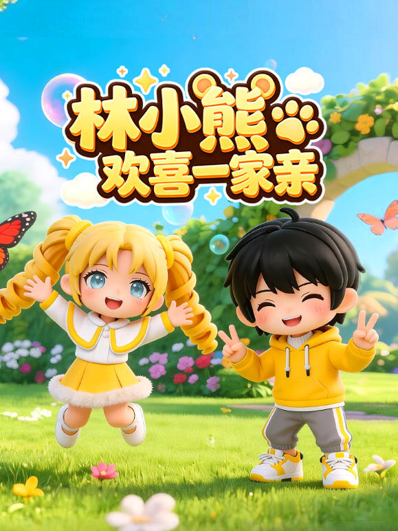 林小熊欢喜一家亲