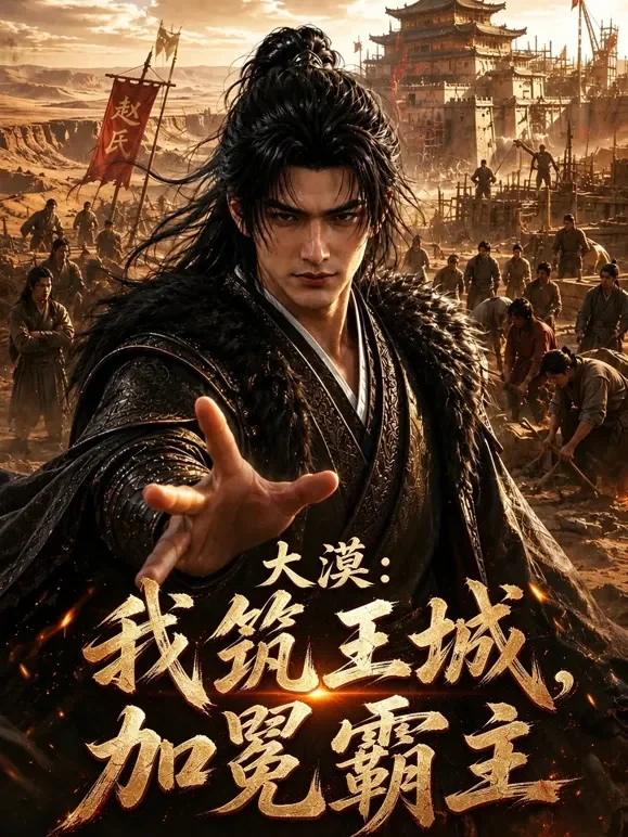 大漠：我筑王城，加冕霸主动漫海报