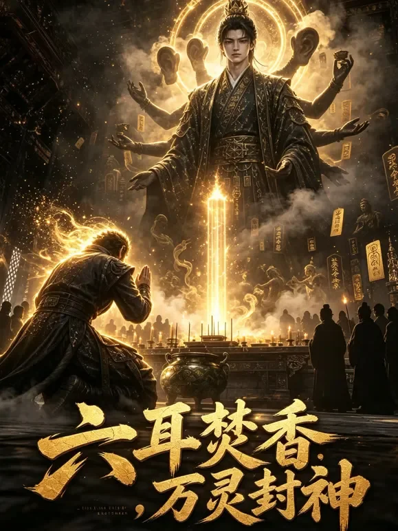 六耳焚香，万灵封神动漫海报