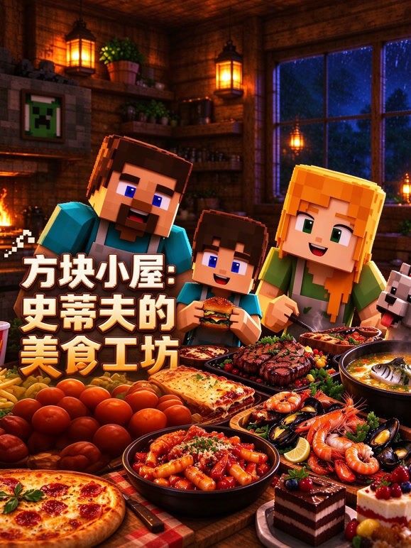 方块小屋：史蒂夫的美食工坊
