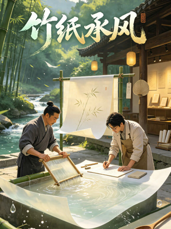 竹纸承风