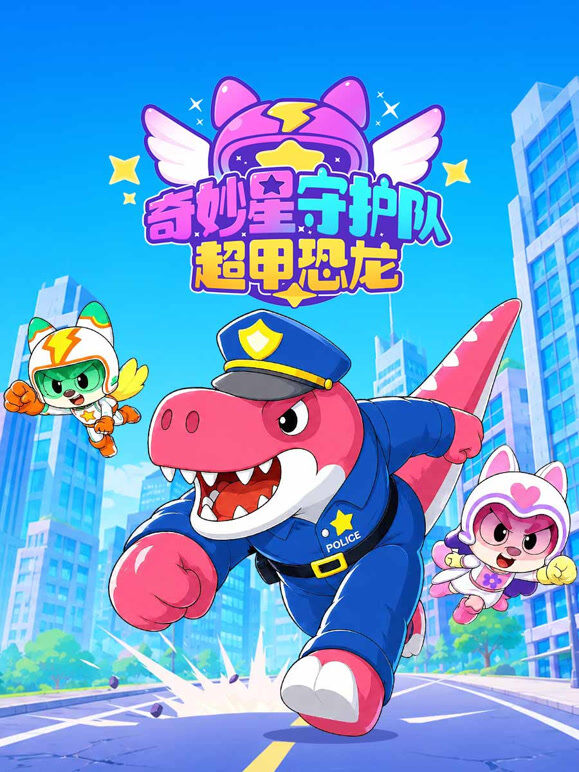 奇妙星守护队 超甲恐龙