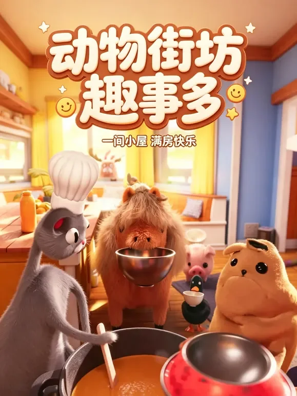 动物街坊趣事多动漫海报