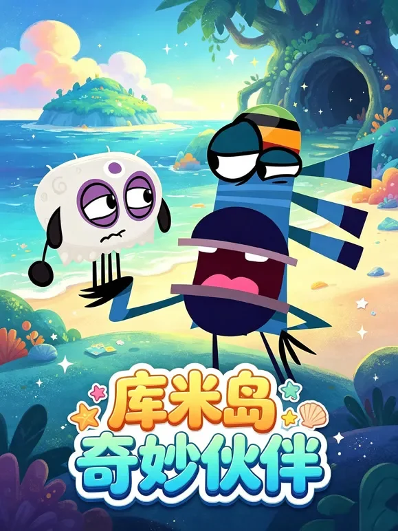 库米岛奇妙伙伴动漫海报
