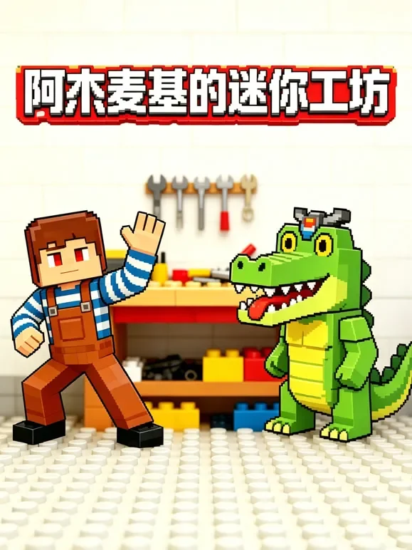 阿木麦基的迷你工坊动漫海报