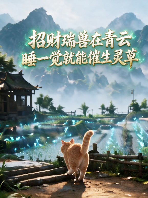 招财瑞兽在青云睡一觉就能催生灵草