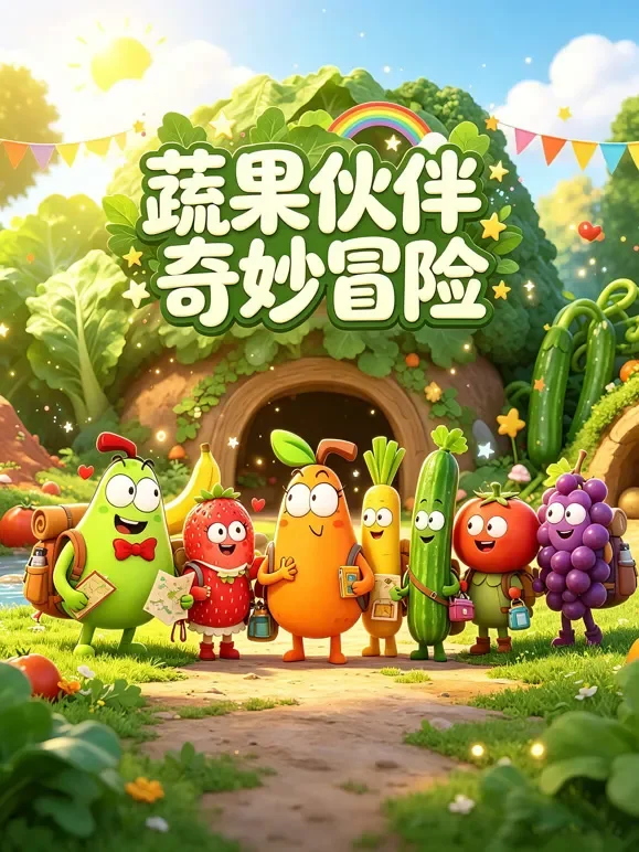 蔬果伙伴奇妙冒险动漫海报