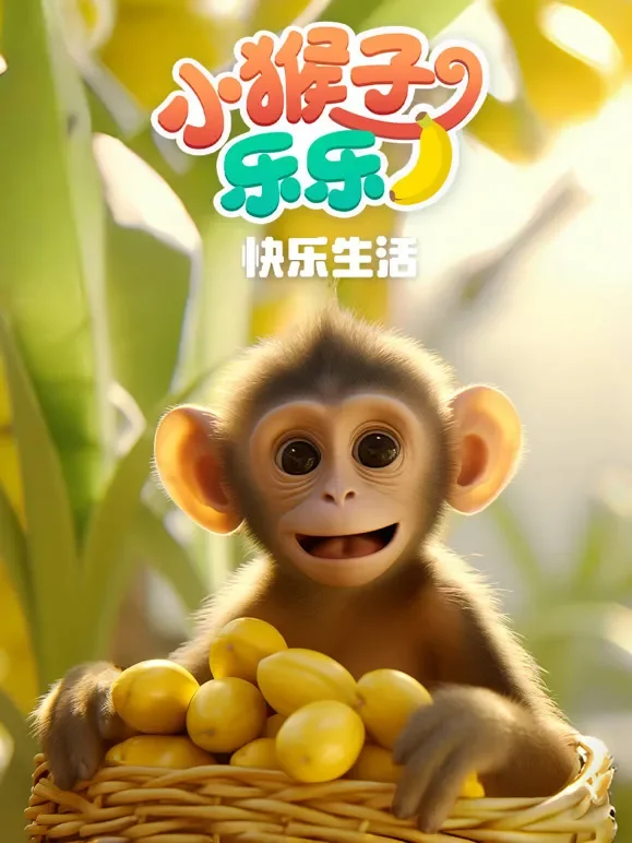 小猴子乐乐之快乐生活动漫海报