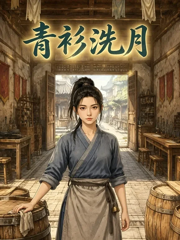 青衫洗月动漫海报