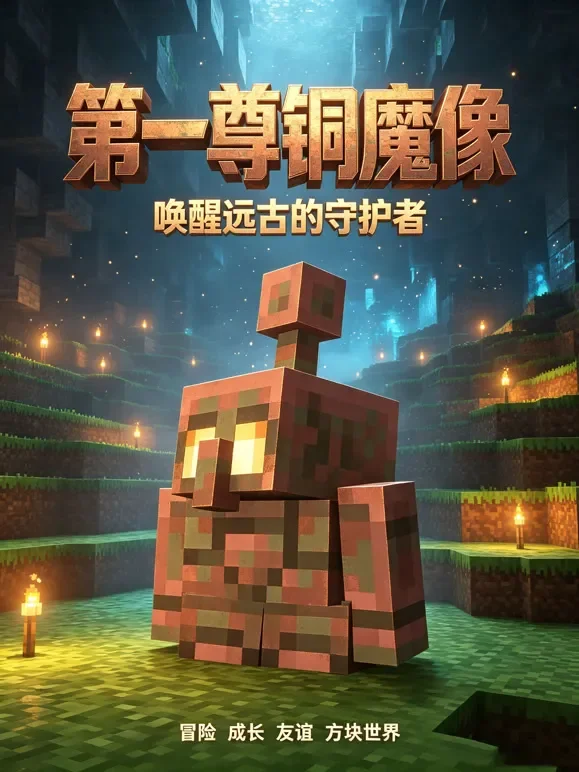 第一尊铜魔像动漫海报