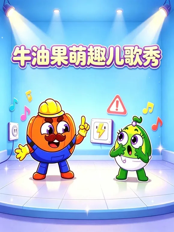 牛油果萌趣儿歌秀动漫海报