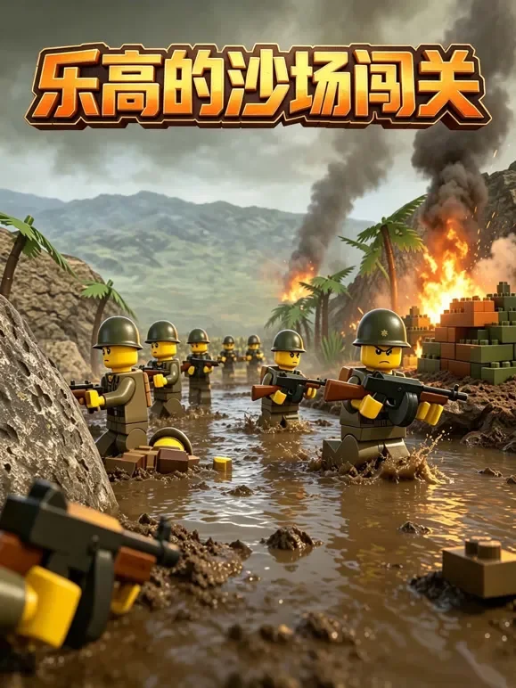 乐高的沙场闯关动漫海报