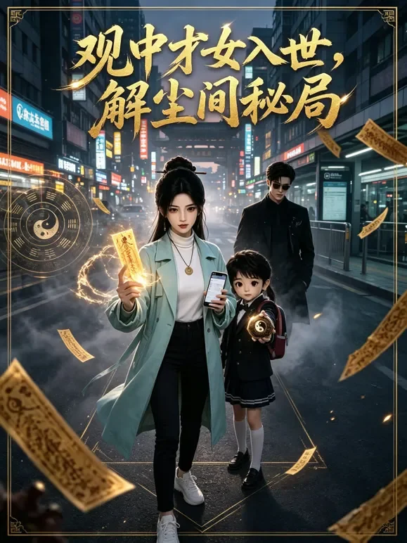 观中才女入世解尘间秘局动漫海报