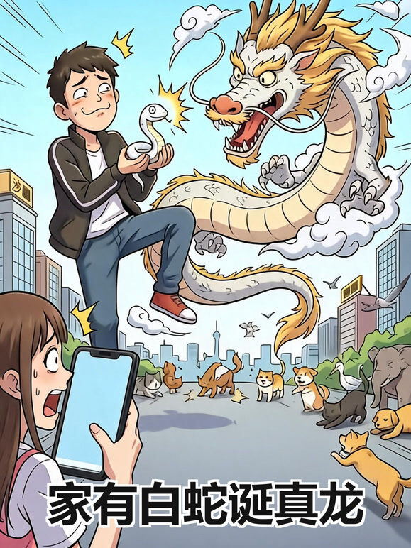 家有白蛇诞真龙