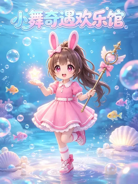小舞奇遇欢乐馆动漫海报