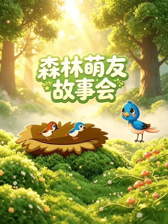 森林萌友故事会动漫海报