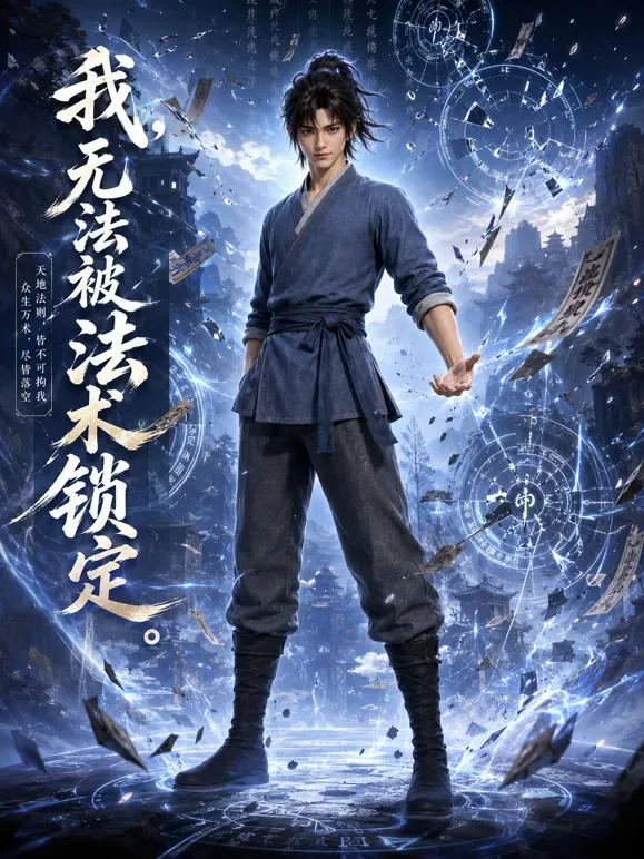 我，无法被法术锁定动漫海报