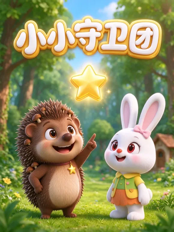 小小守卫团动漫海报