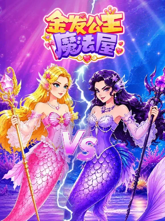 金发公主魔法屋动漫海报