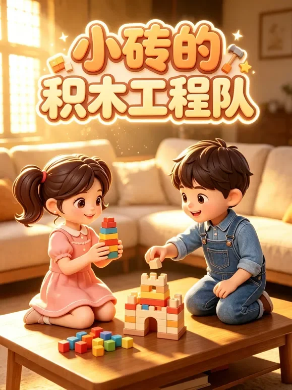 小砖的积木工程队动漫海报