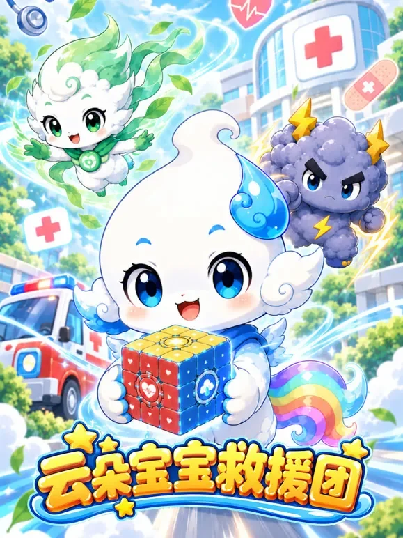 云朵宝宝救援团动漫海报