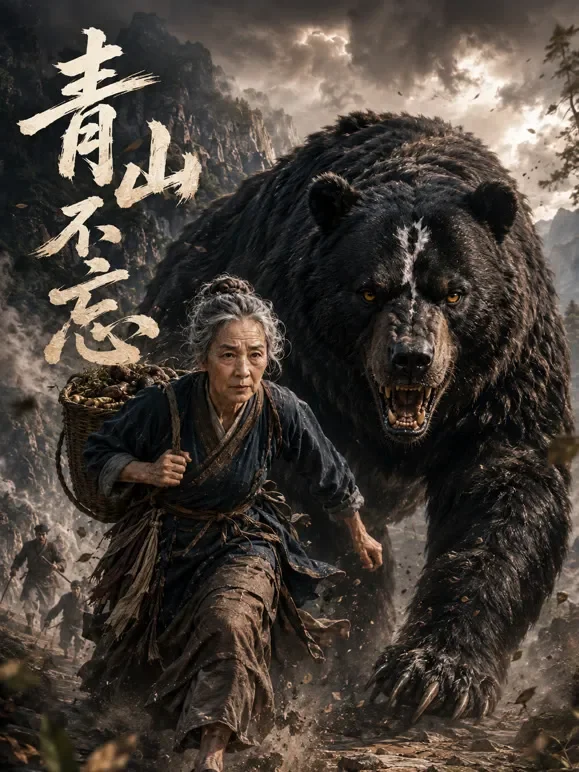 青山不忘动漫海报