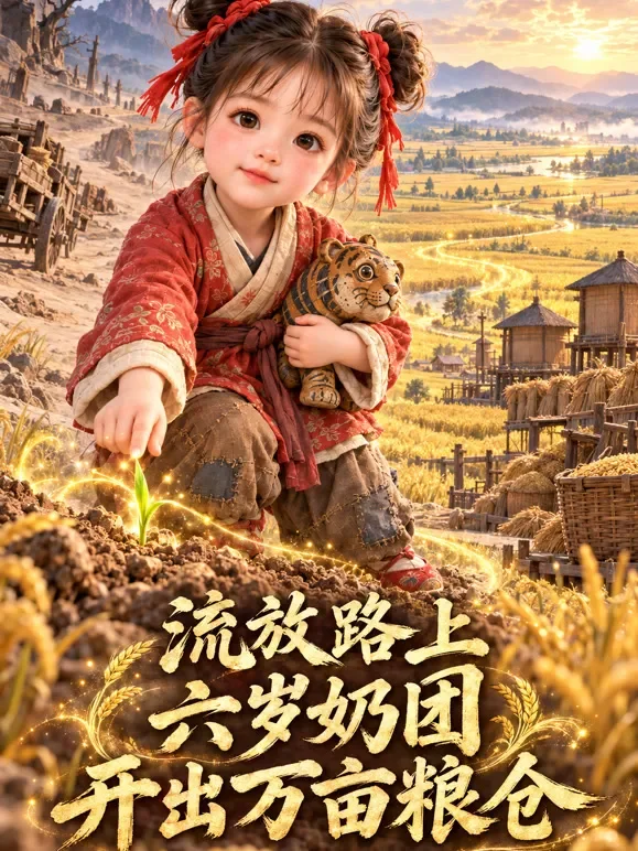 流放路上,六岁奶团开出万亩粮仓动漫海报