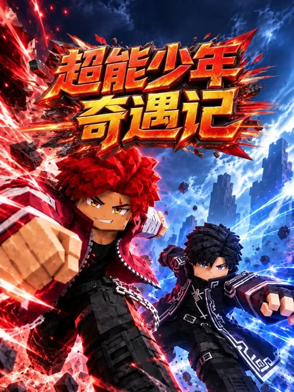 超能少年奇遇记动漫海报
