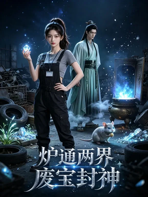 炉通两界，废宝封神动漫海报