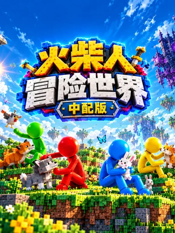 火柴人冒险世界 中配版动漫海报
