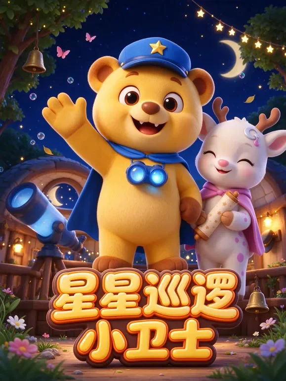 星星巡逻小卫士动漫海报