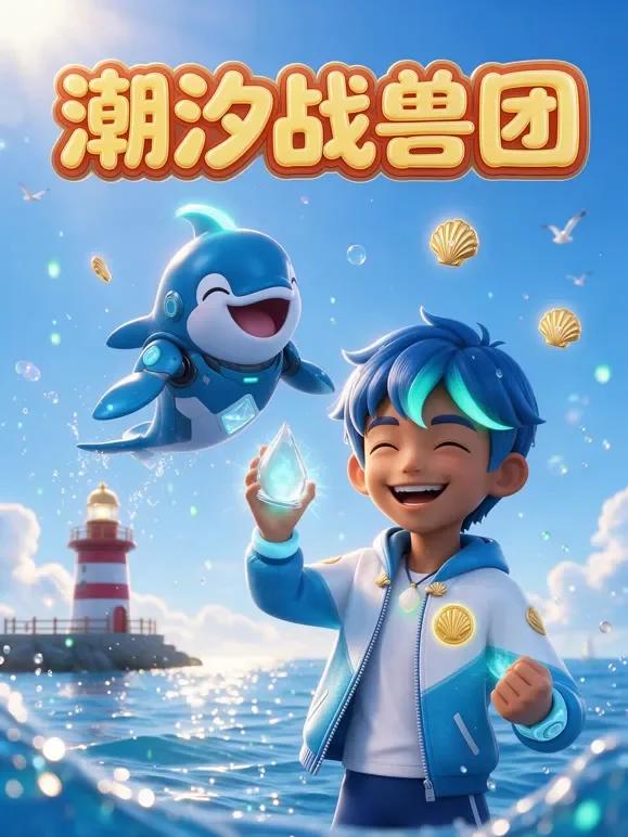 潮汐战兽团动漫海报
