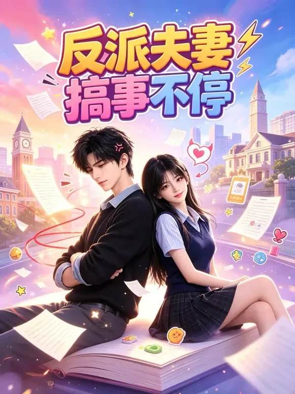 反派夫妻，搞事不停动漫海报