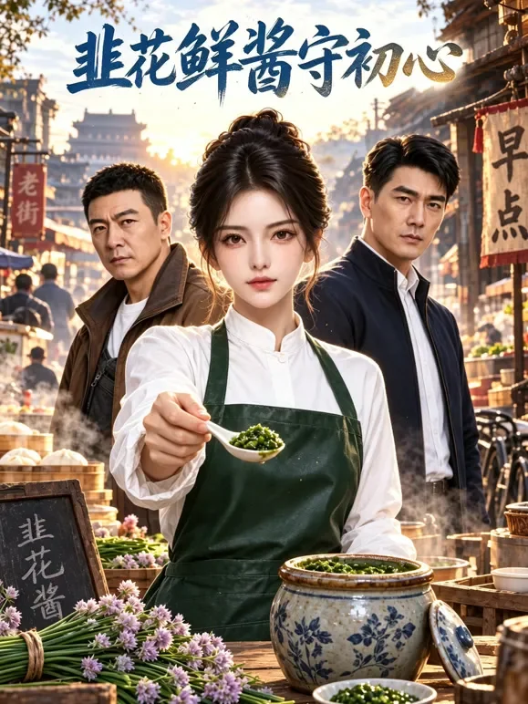 韭花鲜酱守初心动漫海报