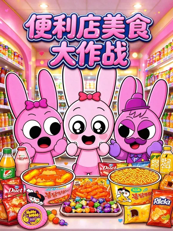 便利店美食大作战动漫海报