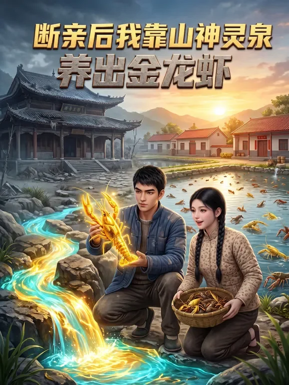 断亲后，我靠山神灵泉养出金龙虾动漫海报