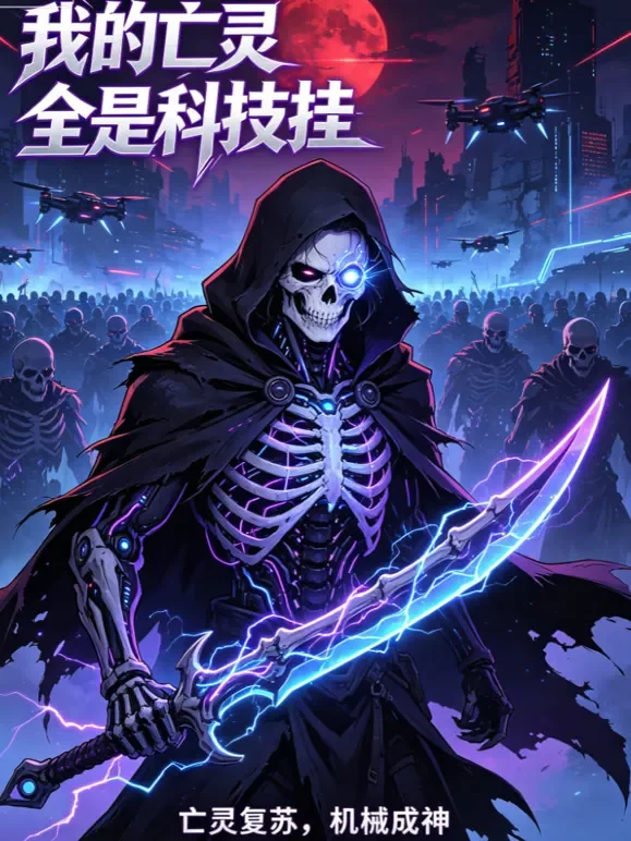 我的亡灵全是科技挂动漫海报