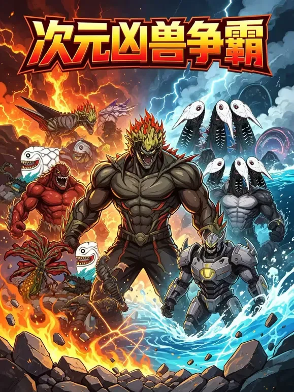 次元凶兽争霸动漫海报