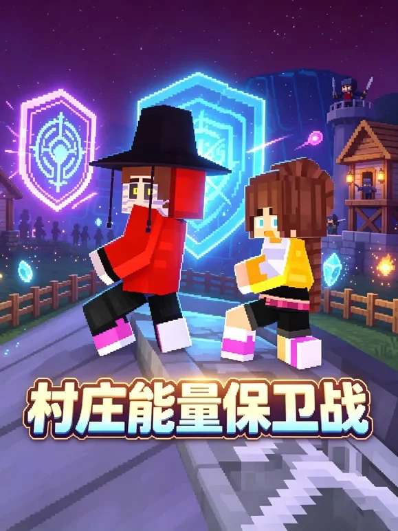 村庄能量保卫战动漫海报