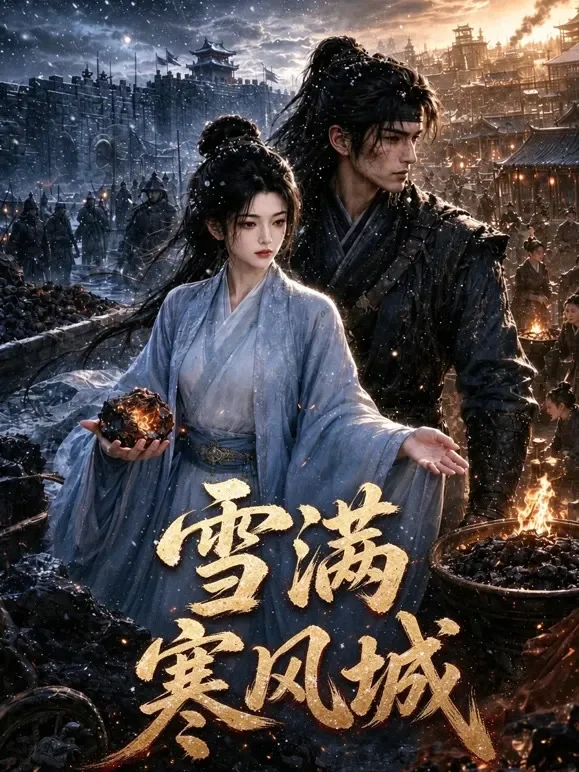 雪满寒风城动漫海报