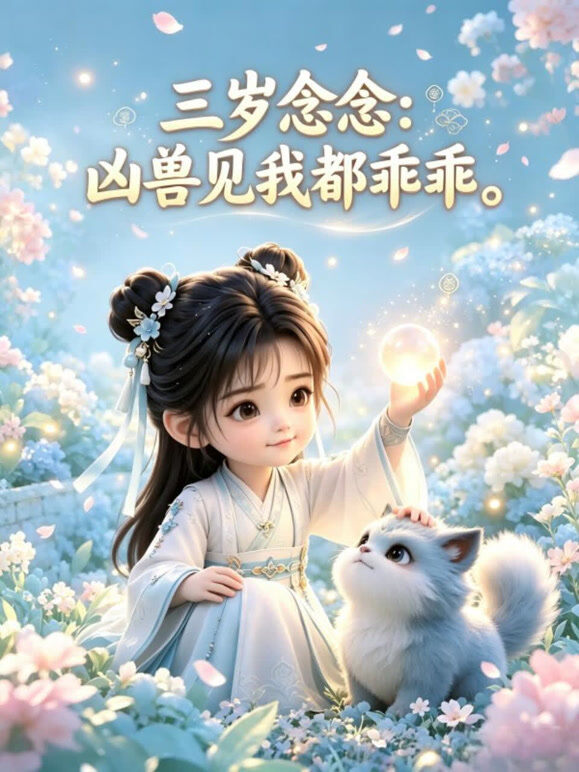 三岁念念：凶兽见我都乖乖