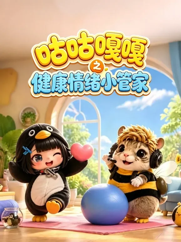 咕咕嘎嘎之健康情绪小管家动漫海报