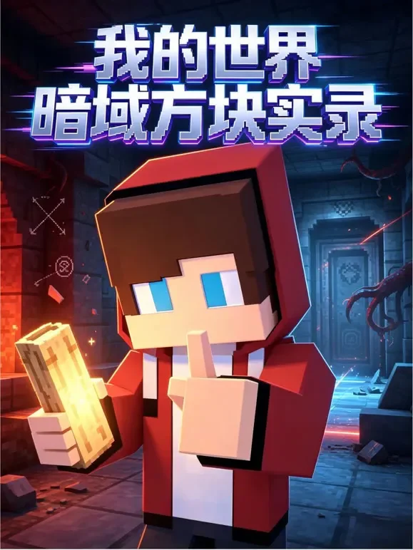 我的世界暗域方块实录动漫海报