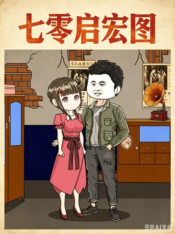 七零启宏图动漫海报