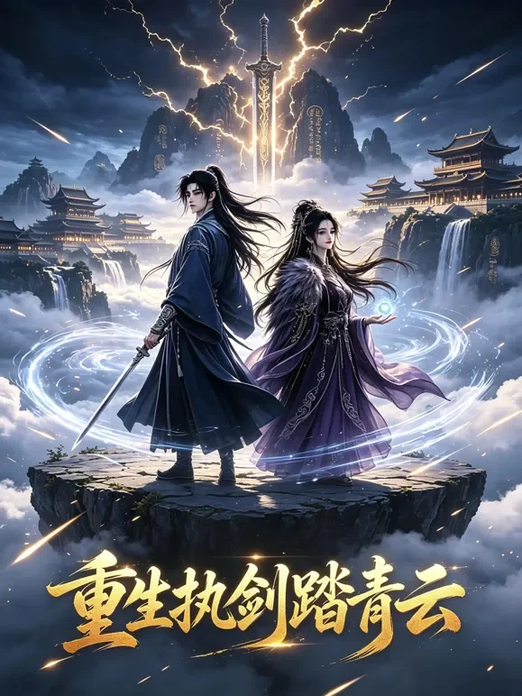 重生执剑踏青云动漫海报