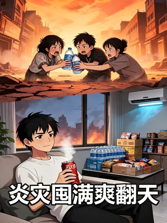 炎灾囤满爽翻天动漫海报