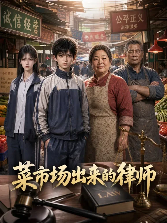 菜市场出来的律师动漫海报