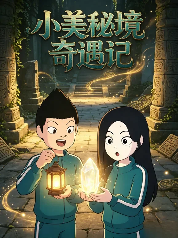 小美秘境奇遇记动漫海报