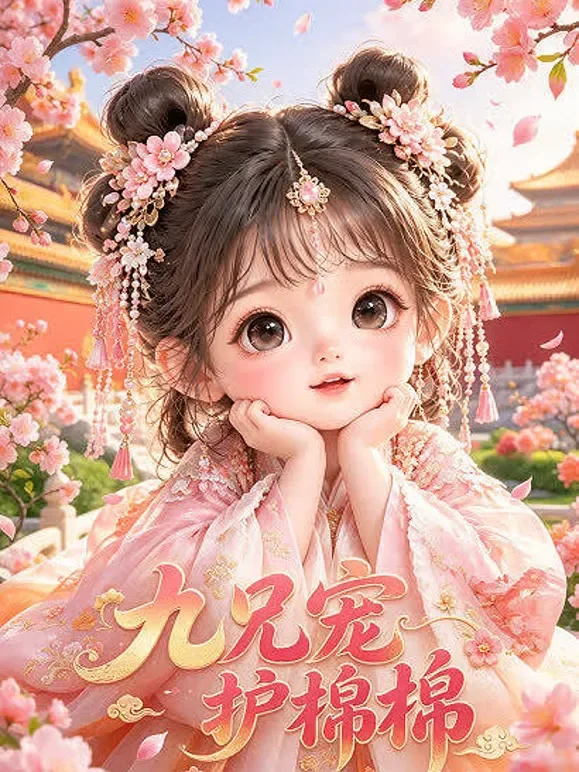 九兄宠护棉棉动漫海报