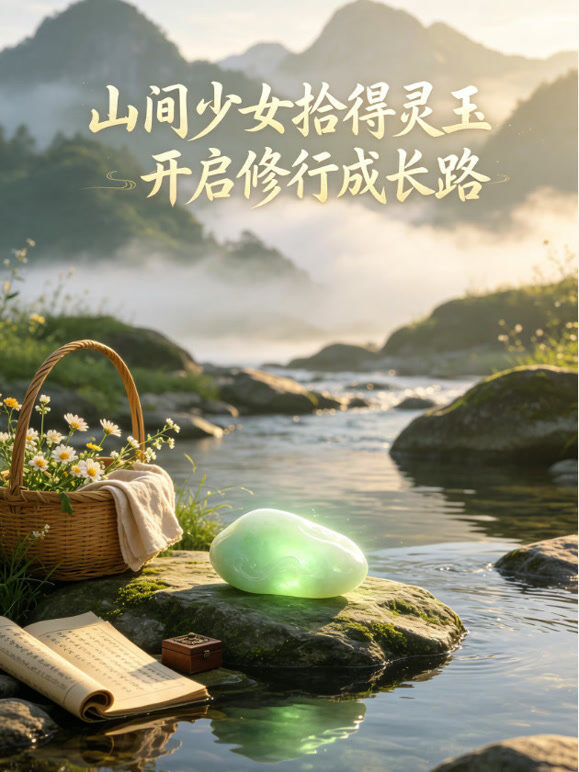 山间少女拾得灵玉开启修行成长路